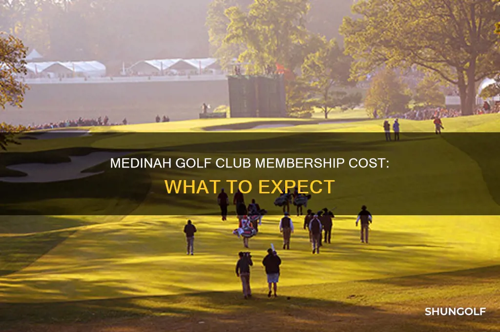 how much is a golf membership at medinah golf club