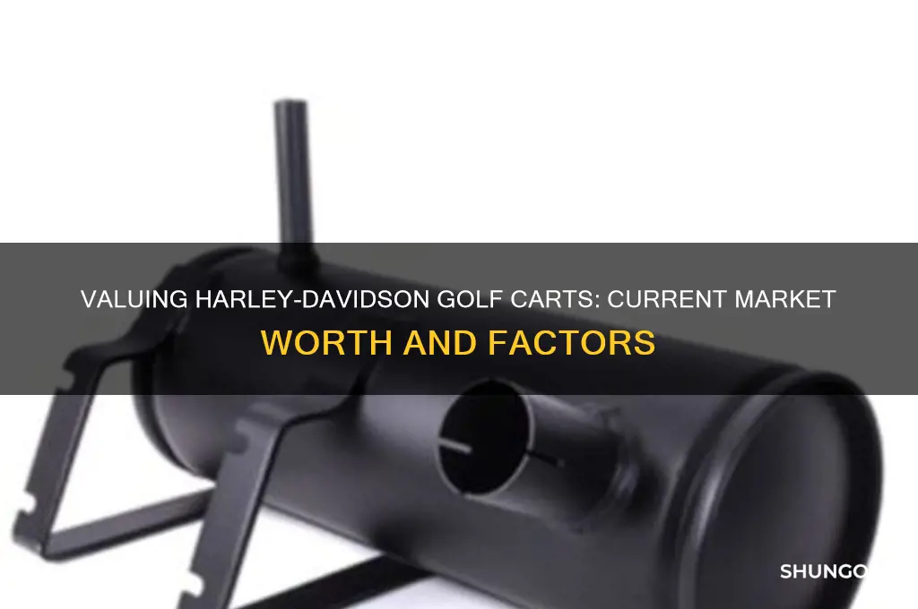 how much is a harley davidson golf cart worth