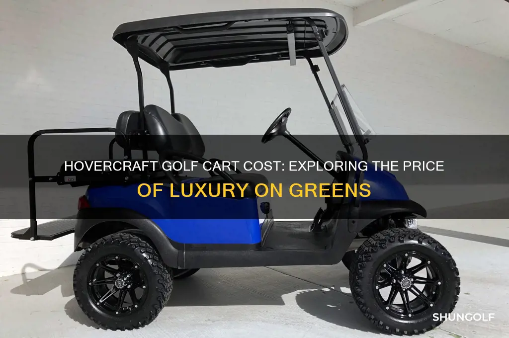 how much is a hovercraft golf cart