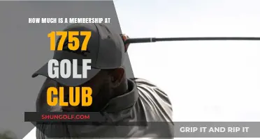 Discover the Cost of a 1757 Golf Club Membership