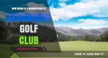 Algonquin Golf Club Membership Cost: What You Need to Know