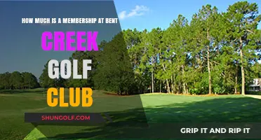 Bent Creek Golf Club Membership Cost: What to Expect