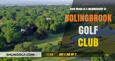 Bolingbrook Golf Club Membership Cost: What to Expect