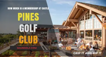 Castle Pines Golf Club Membership Cost: What to Expect