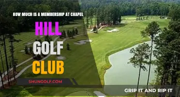 Chapel Hill Golf Club Membership Cost: What to Expect
