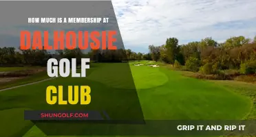 Dalhousie Golf Club Membership Cost: What to Expect