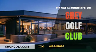 Earl Grey Golf Club Membership Cost: What to Expect
