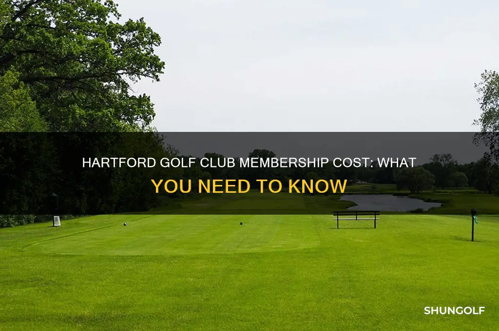 how much is a membership at hartford golf club
