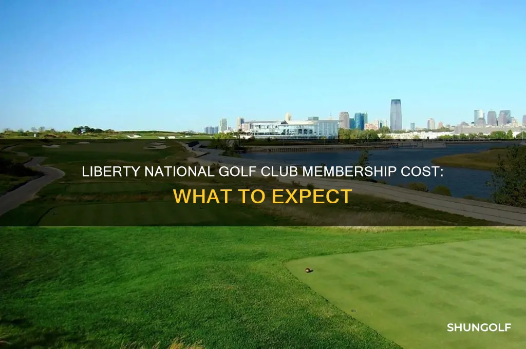 how much is a membership at liberty national golf club