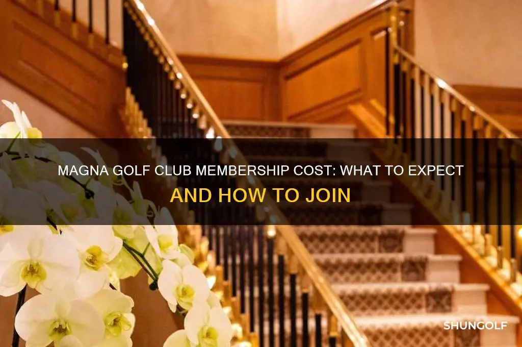 how much is a membership at magna golf club