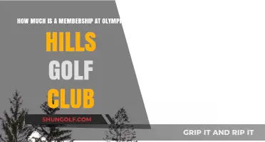 Olympic Hills Golf Club Membership Cost: What to Expect
