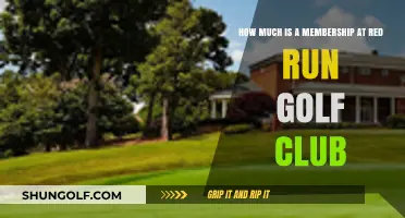 Red Run Golf Club Membership Cost: What to Expect