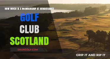 Renaissance Golf Club Scotland Membership Costs: What to Expect