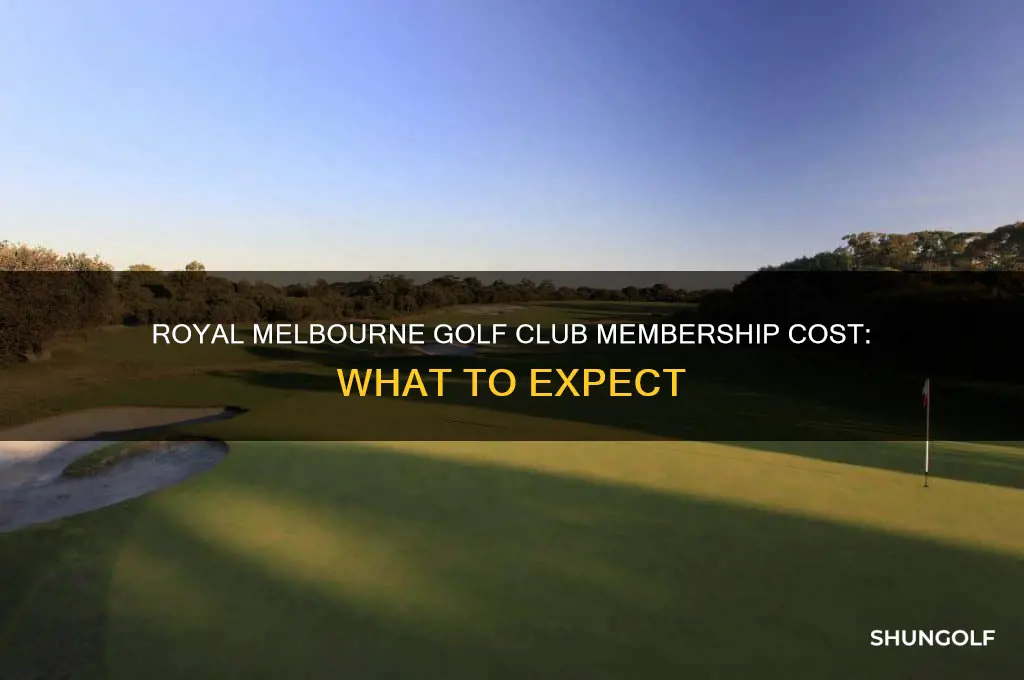 how much is a membership at royal melbourne golf club