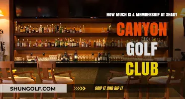 Shady Canyon Golf Club Membership Cost: What You Need to Know
