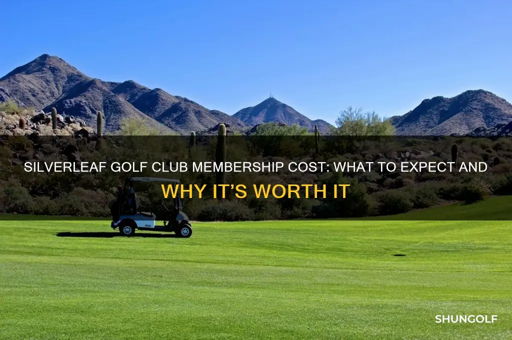 how much is a membership at silverleaf golf club