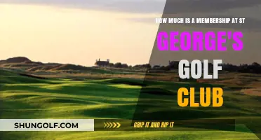 St George's Golf Club Membership Cost: What to Expect