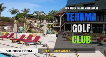 Tehama Golf Club Membership Cost: What You Need to Know