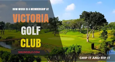 Victoria Golf Club Membership Cost: What to Expect and How to Join
