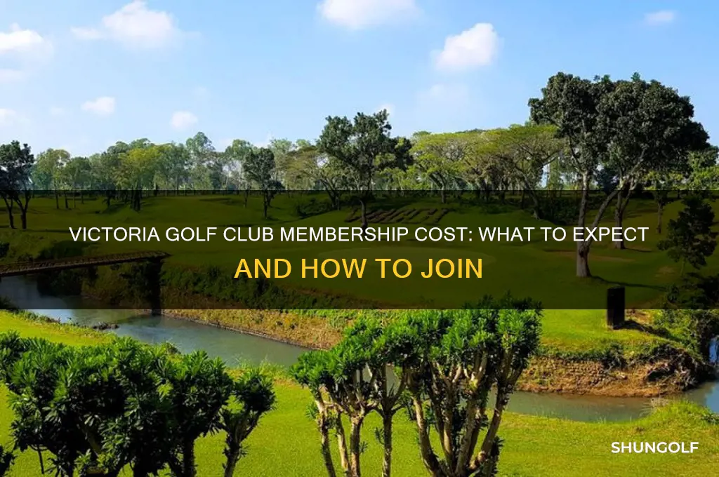 how much is a membership at victoria golf club