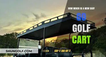 Discover the Cost of a New Easy Go Golf Cart Today