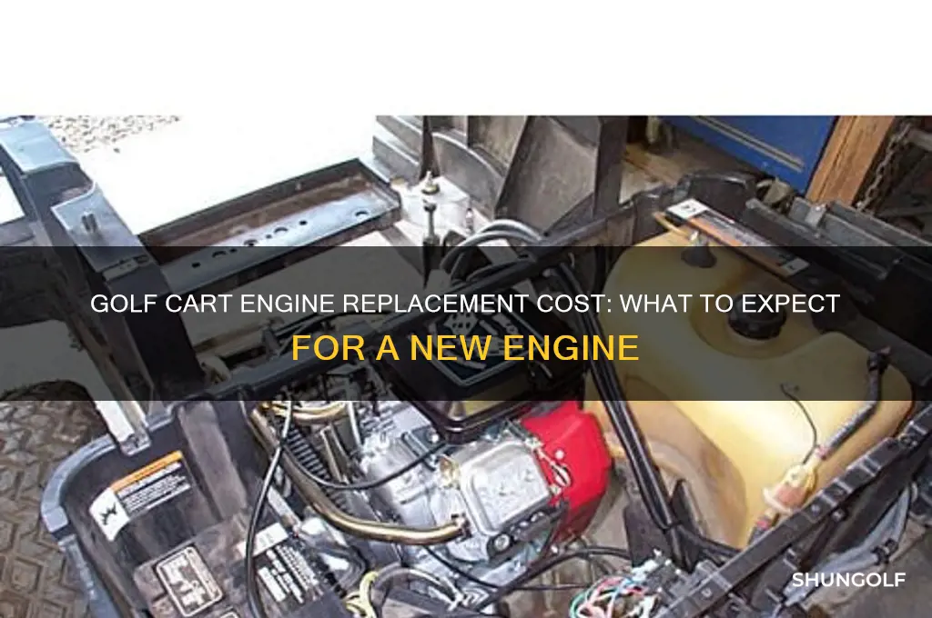 how much is a new golf cart engine