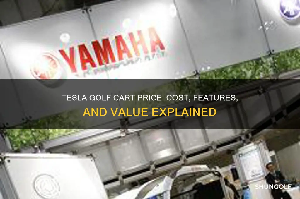 how much is a tesla golf cart