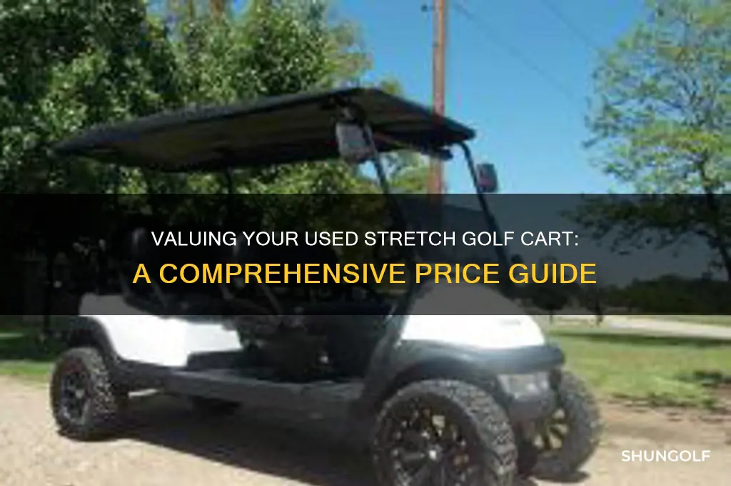 how much is a used stretch golf cart worth