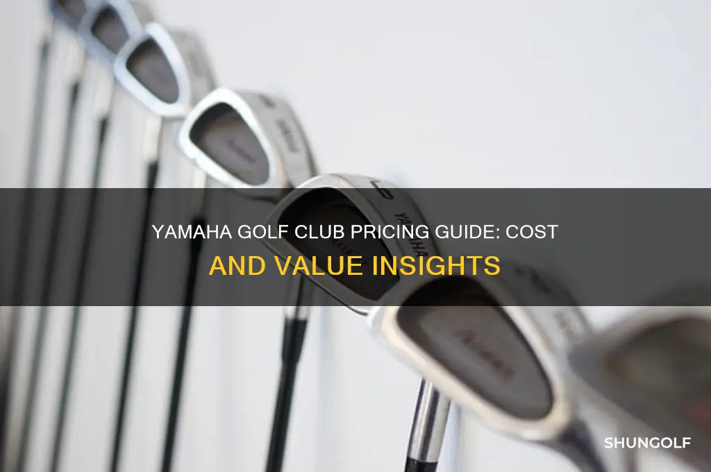 how much is a yamaha golf club