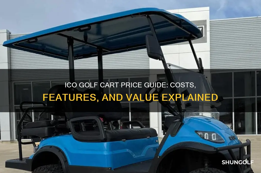 how much is an ico golf cart