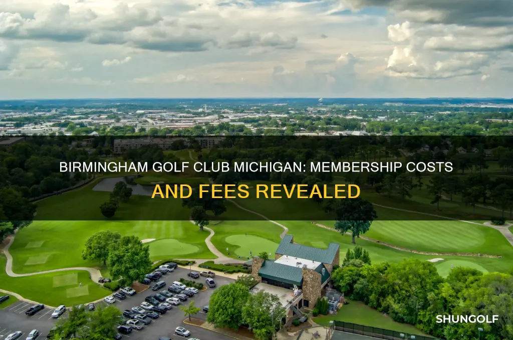 how much is birmingham golf club michigan