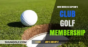 Captain's Club Golf Membership Cost: What You Need to Know