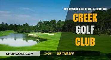 Cart Rental Costs at Mustang Creek Golf Club: What to Expect