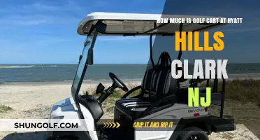 Golf Cart Rental Prices at Hyatt Hills Clark, NJ Revealed
