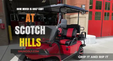 Golf Cart Prices at Scotch Hills: What to Expect
