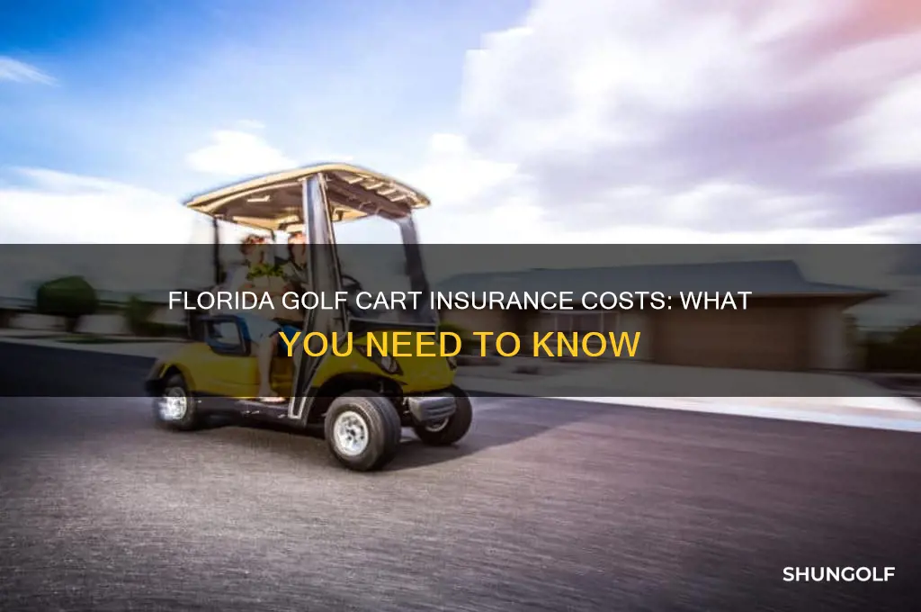 how much is golf cart insurance in florida