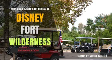 Golf Cart Rental Costs at Disney's Fort Wilderness: A Complete Guide