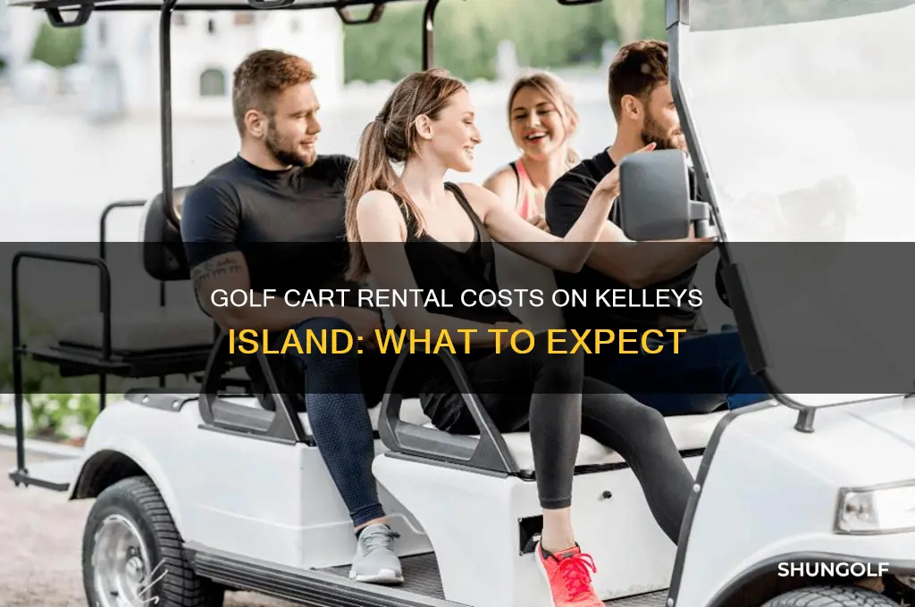how much is golf cart rental on kelleys island