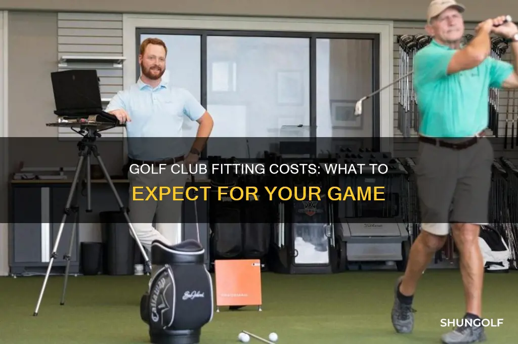 how much is it to get fitted for golf clubs