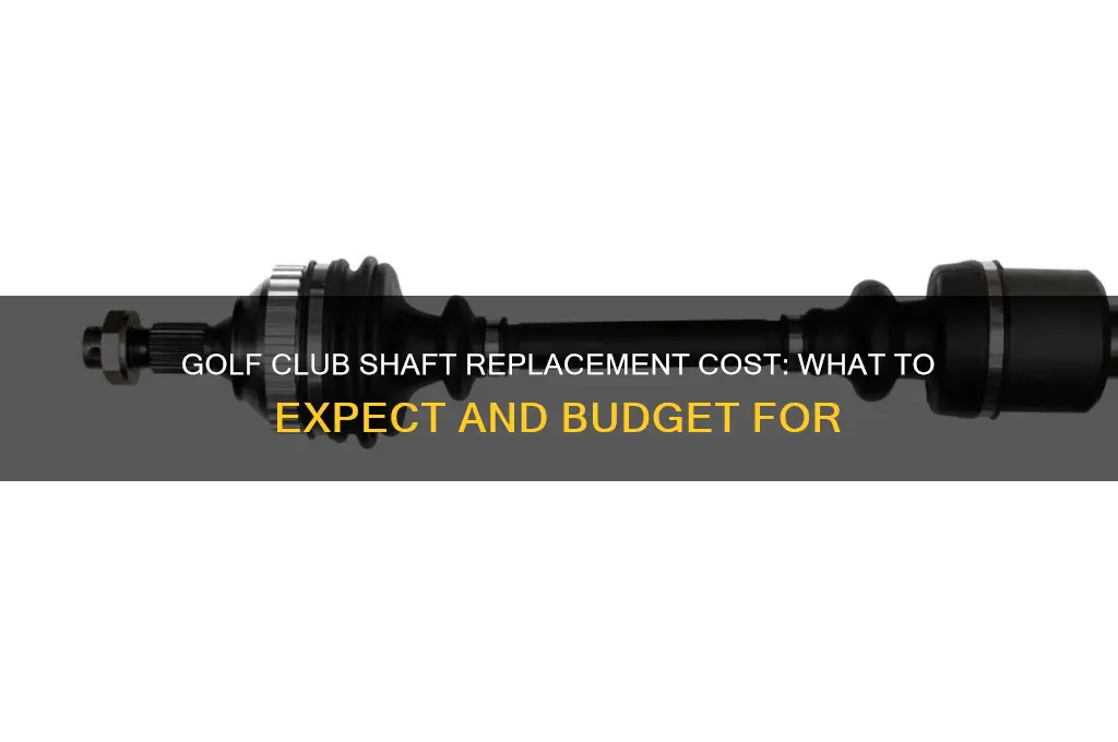 how much is it to get golf club shift replced