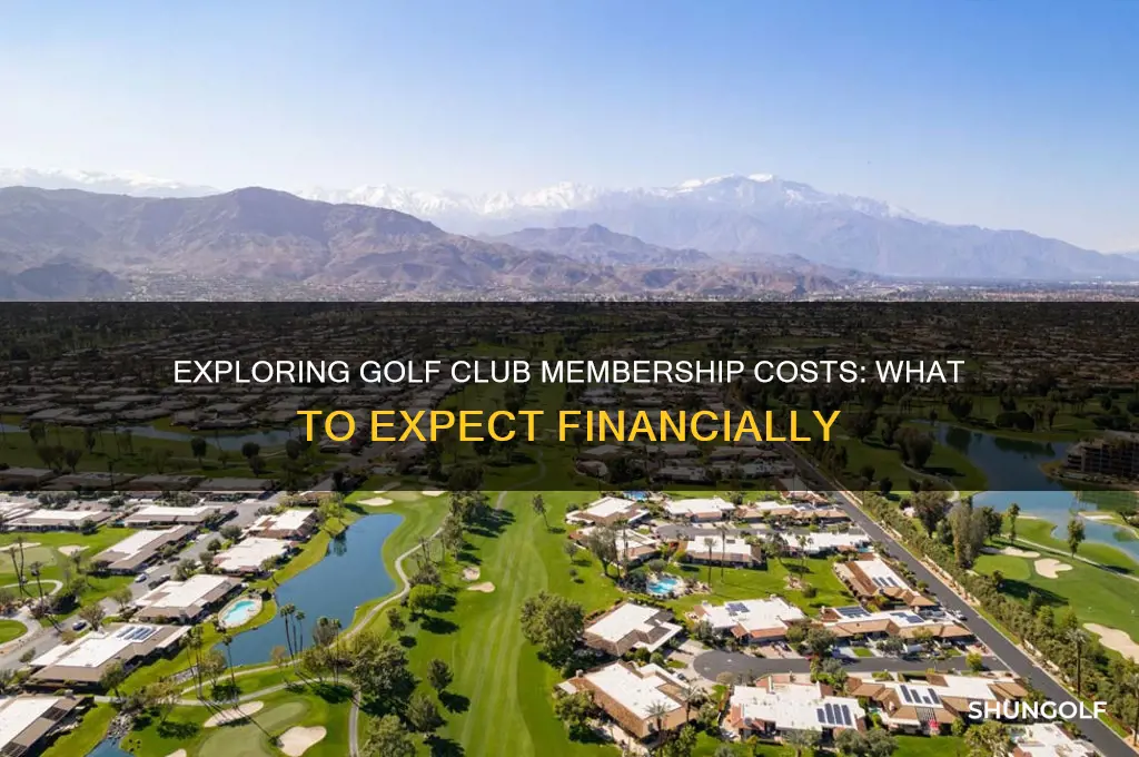 how much is it to join a golf club