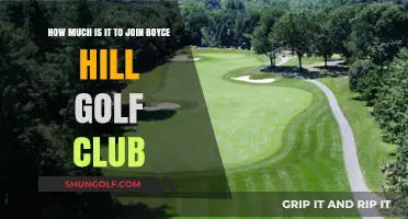 Boyce Hill Golf Club Membership Costs: What You Need to Know