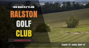Ralston Golf Club Membership Cost: What You Need to Know