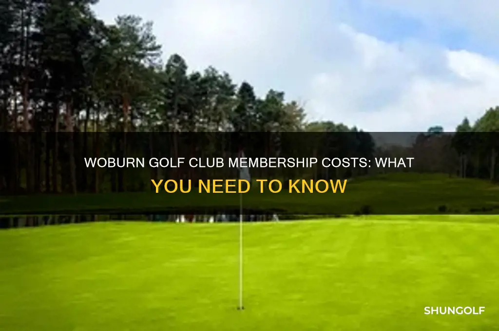 how much is it to join woburn golf club