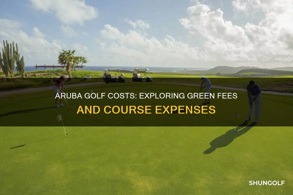how much is it to play golf in aruba