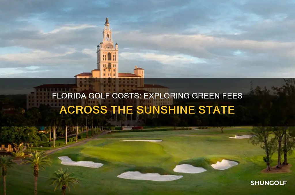 how much is it to play golf in florida