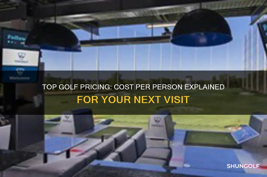how much is it to play top golf per person