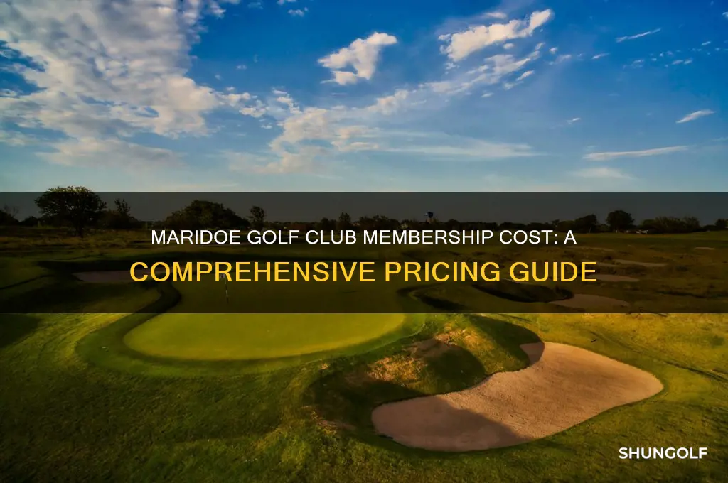 how much is maridoe golf club