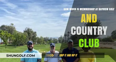 Bayview Golf and Country Club Membership Cost: What to Expect