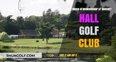Brocket Hall Golf Club Membership Cost: What to Expect